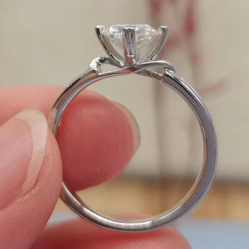 1.0 ct Round Diamond Engagement Ring