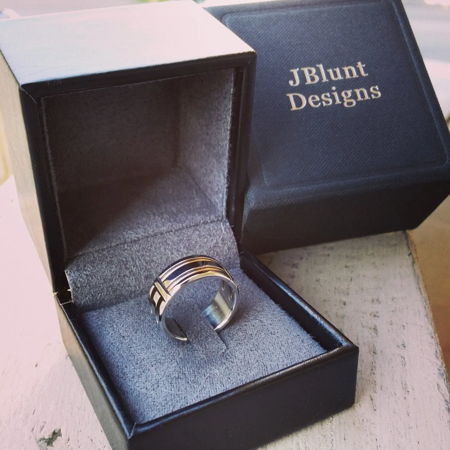 25 "CASK" handmade stainless steel rings (not casted) hypoallergenic mens rings wedding band