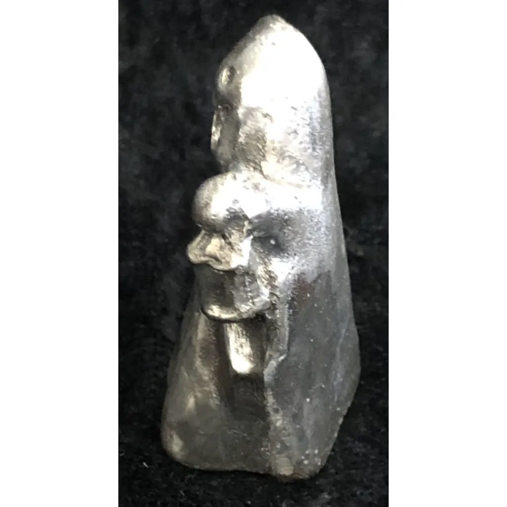 2.6 Troy Oz. MK BarZ "The Friendly Ghost" 3D Sand Cast Statue .999 FS
