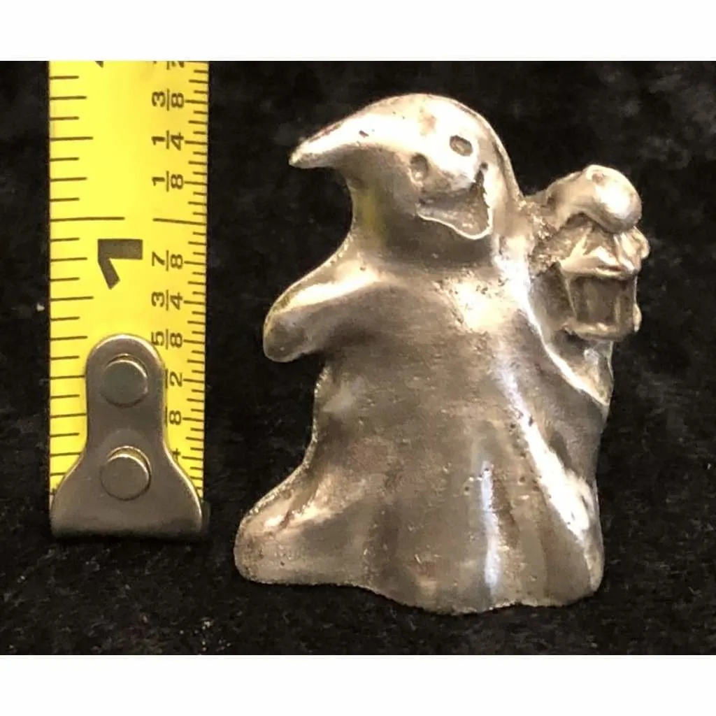 2.6 Troy Oz. MK BarZ "The Friendly Ghost" 3D Sand Cast Statue .999 FS
