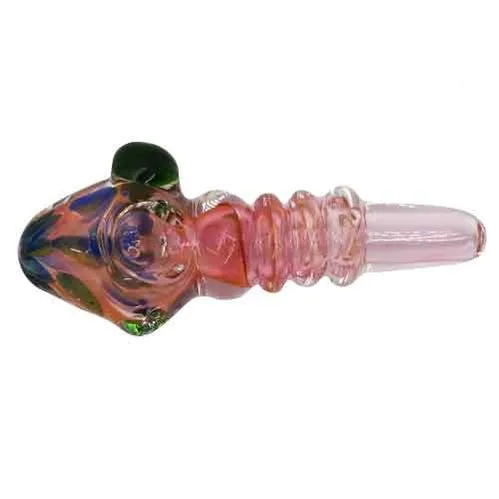4.5" Decorative Rings Glass Hand Bowl -  Design May Vary - (1, 5, OR 10 Count)