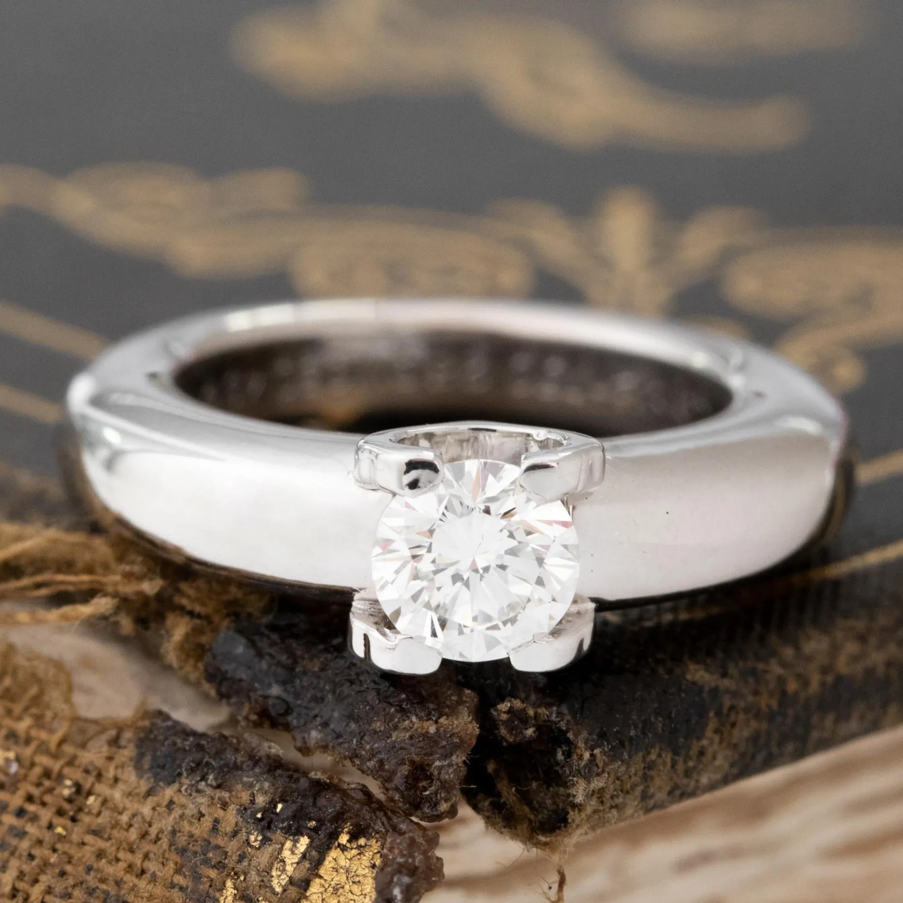 .53ct Round Brilliant Cut Diamond Solitaire by Cartier