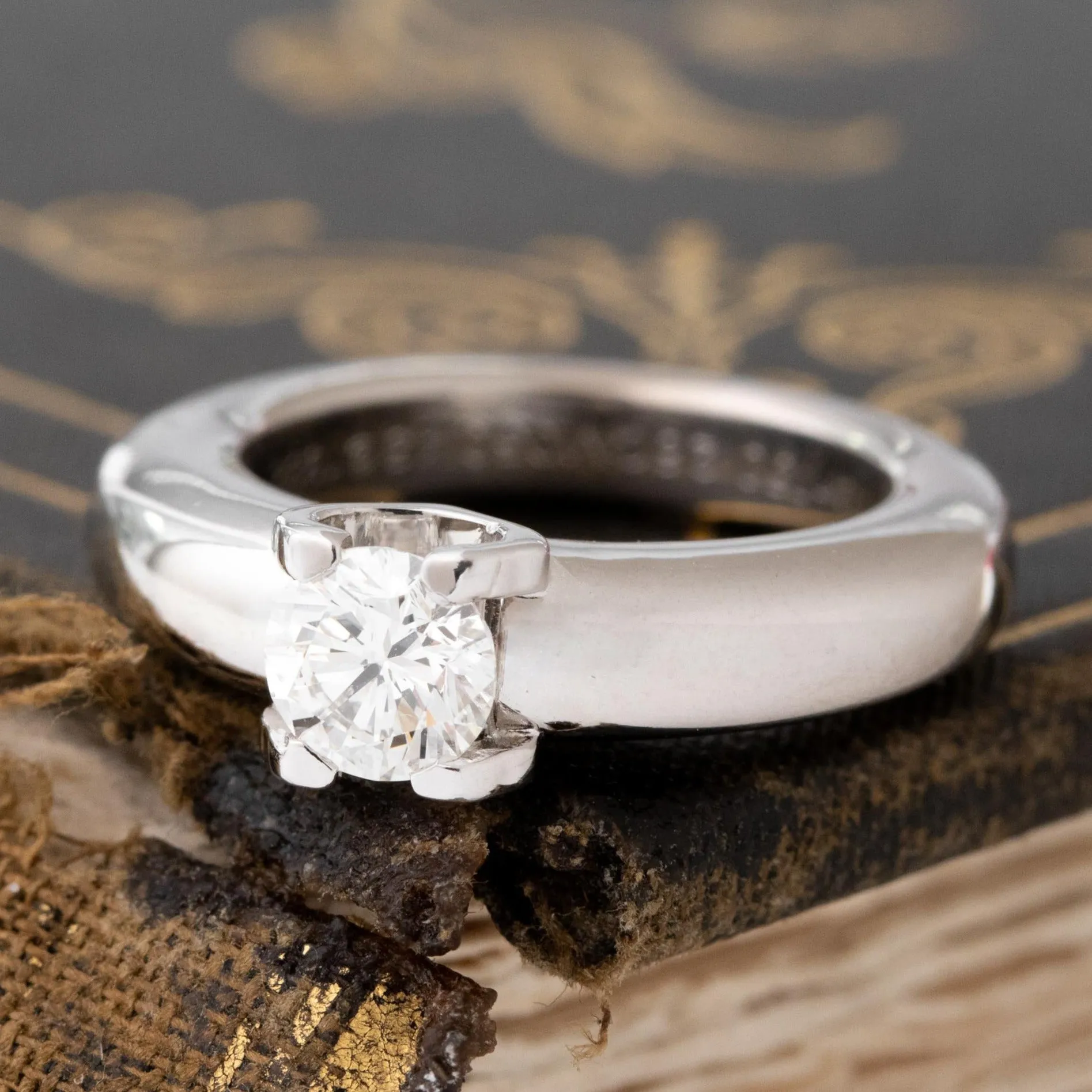 .53ct Round Brilliant Cut Diamond Solitaire by Cartier