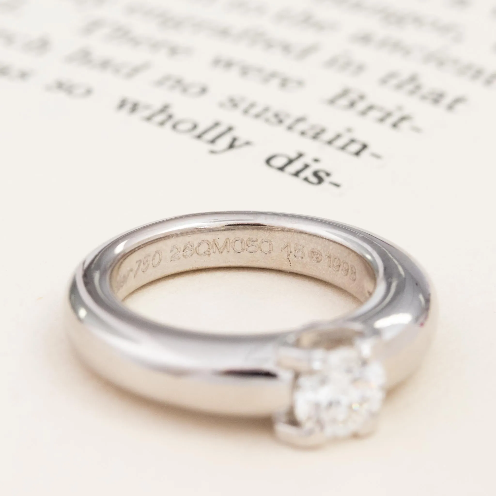 .53ct Round Brilliant Cut Diamond Solitaire by Cartier