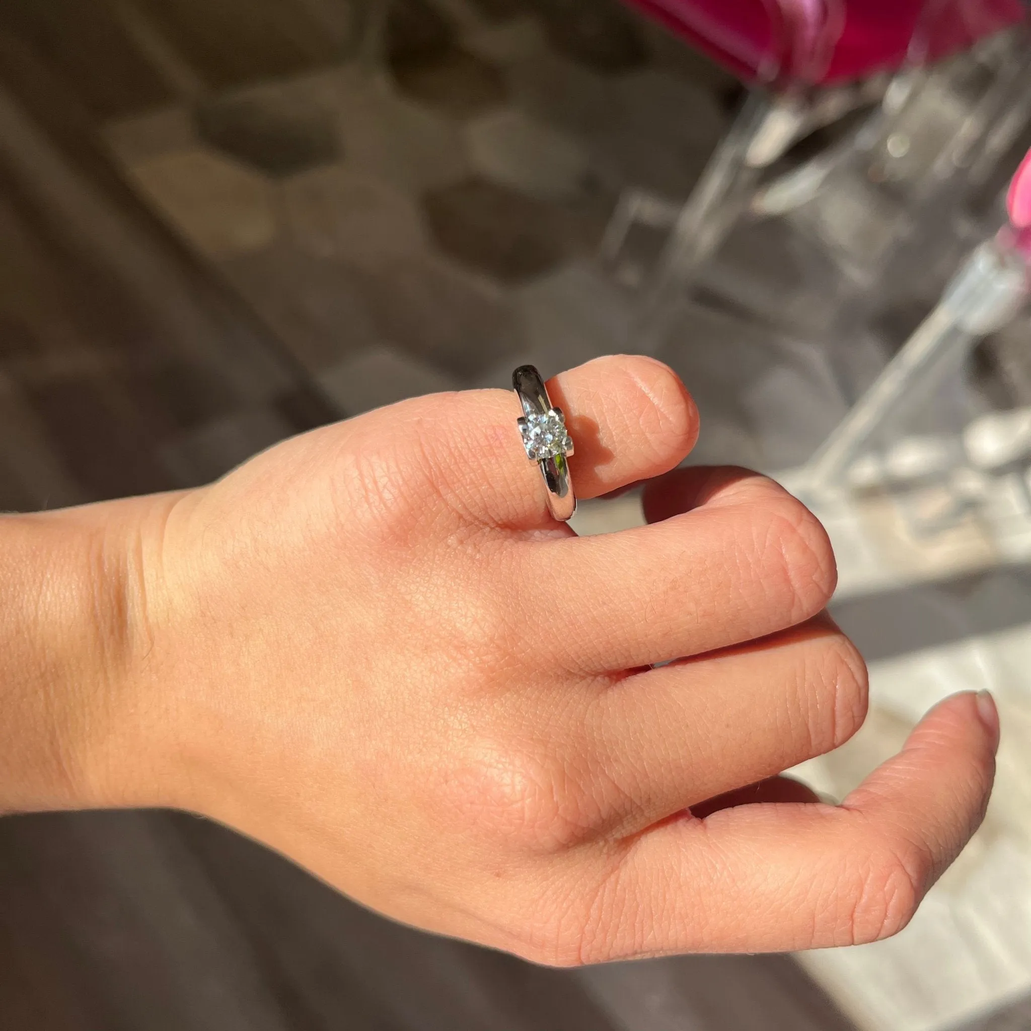 .53ct Round Brilliant Cut Diamond Solitaire by Cartier