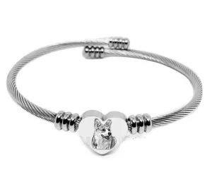 Adjustable Titanium Photo Bracelet