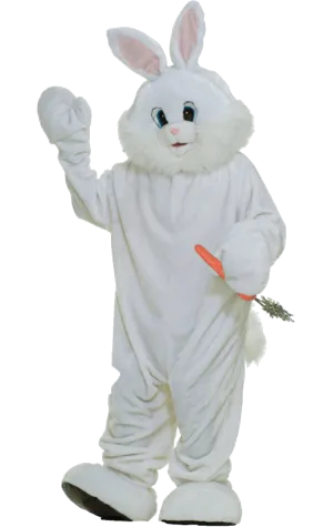 Adult Deluxe Plush Bunny Costume