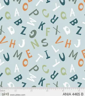 Animal Alphabet Blue