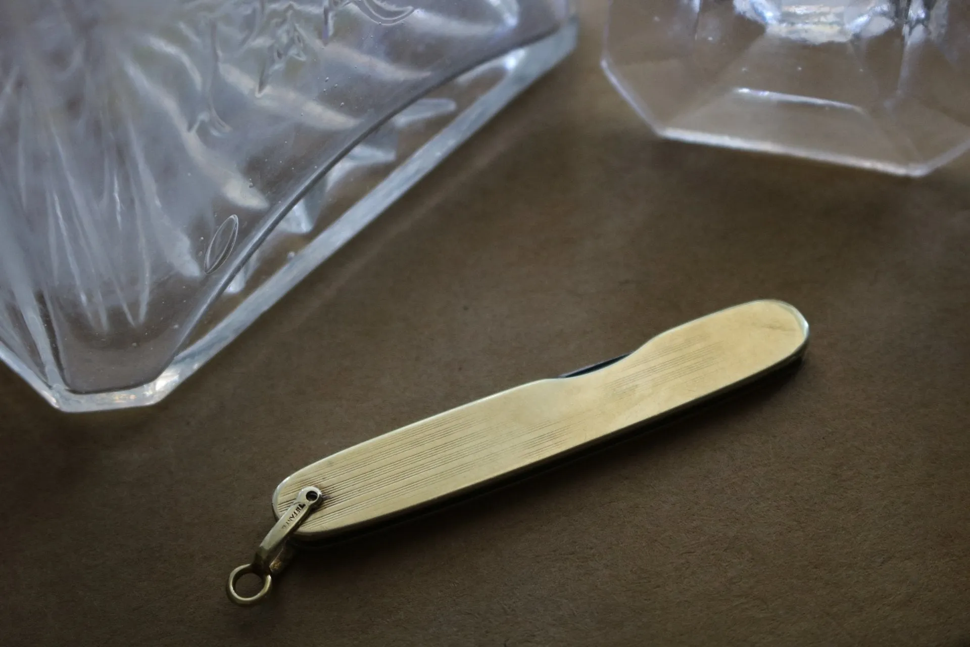 Antique 14k Gold George Wostenholm for Tiffany & Co. Pocket Knife
