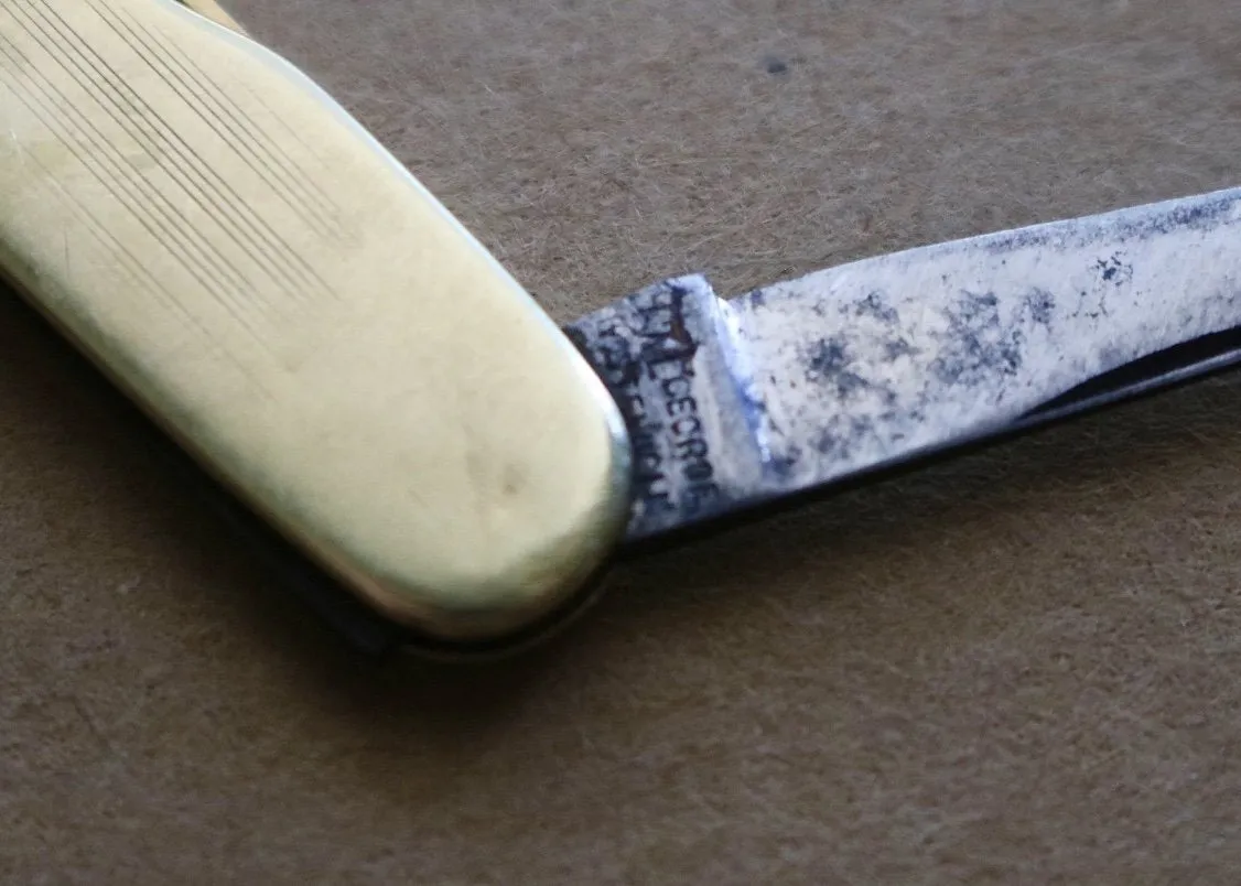 Antique 14k Gold George Wostenholm for Tiffany & Co. Pocket Knife
