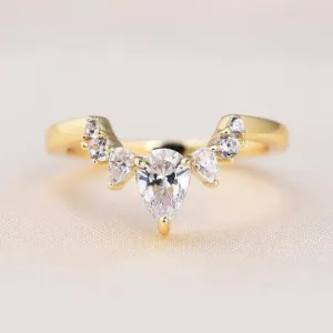 Art Deco Women's Wedding Band