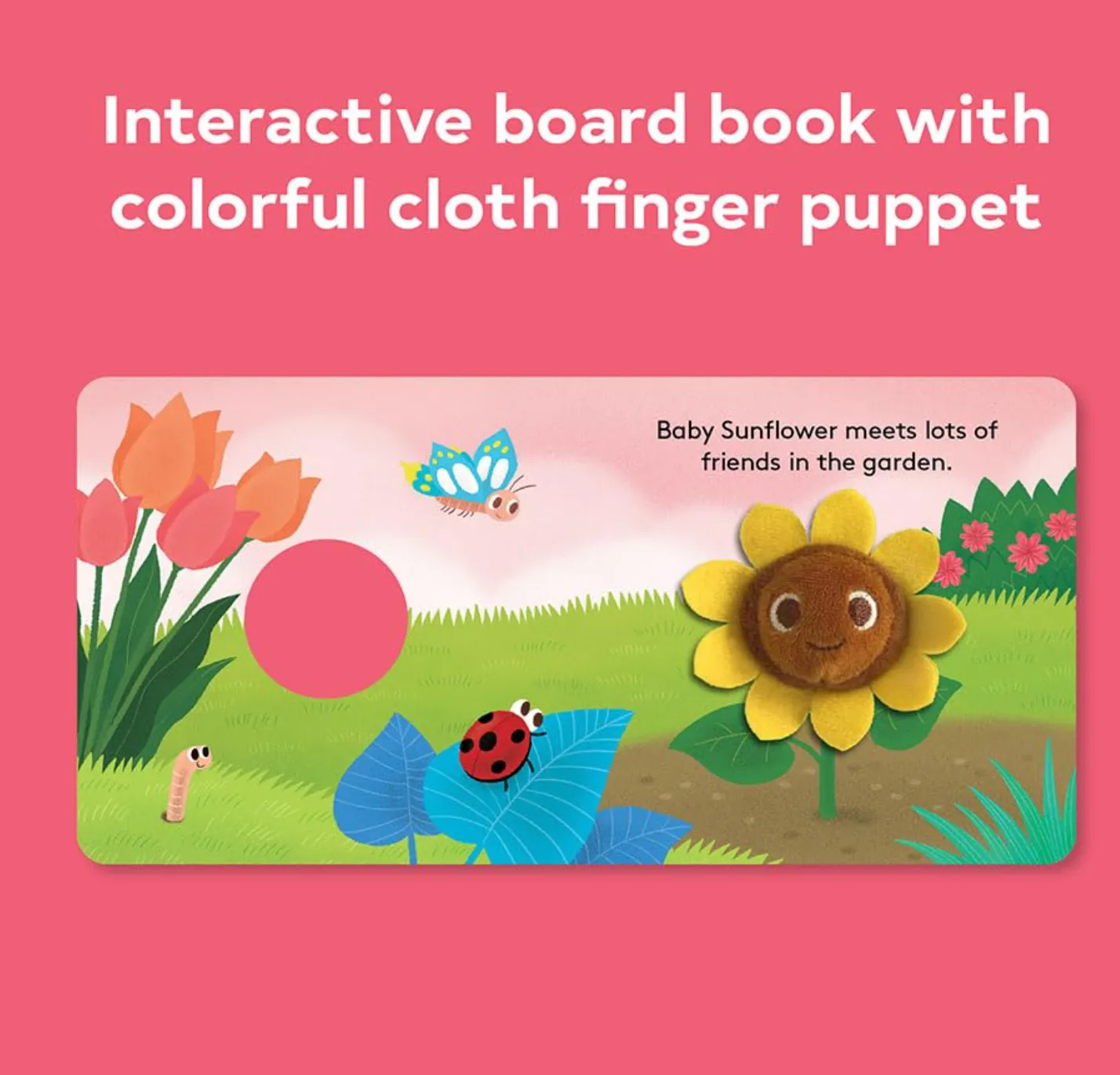 Baby Sunflower Finger Puppet Book