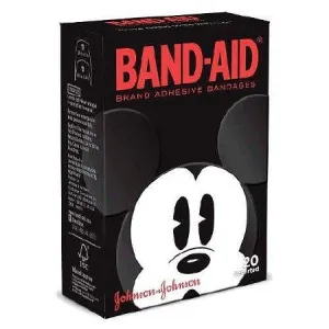 Band-Aid Decorative Adhesive Bandages, Disney's Mickey Mouse, Assorted, 20ct