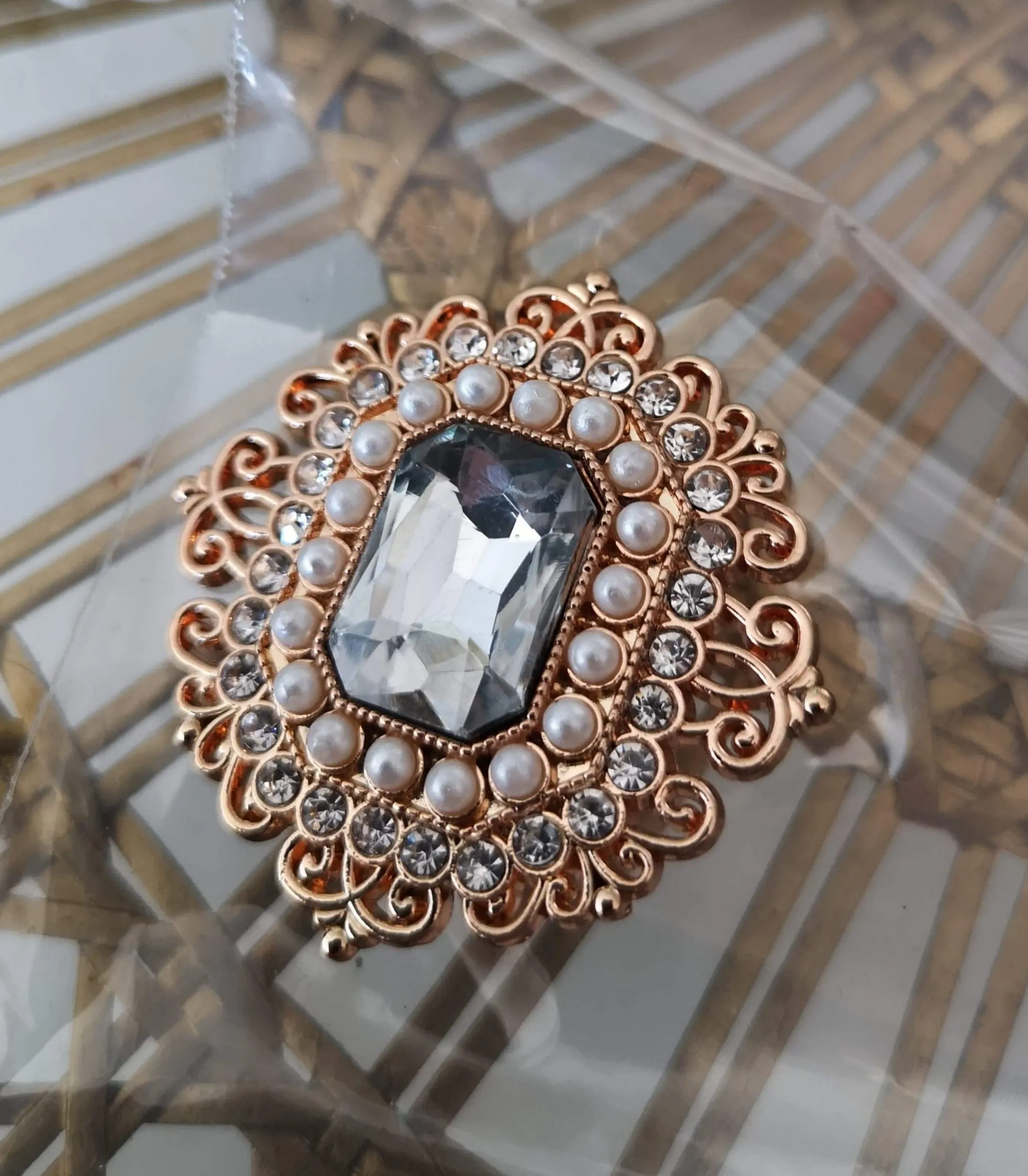 Big Rococo Brooch