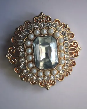 Big Rococo Brooch