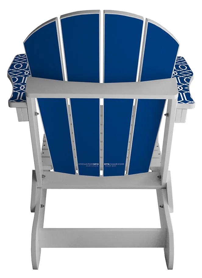 Blue Geometric Complete Custom Lifestyle Chair Mini