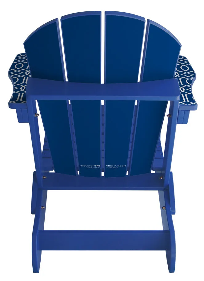 Blue Geometric Complete Custom Lifestyle Chair Mini