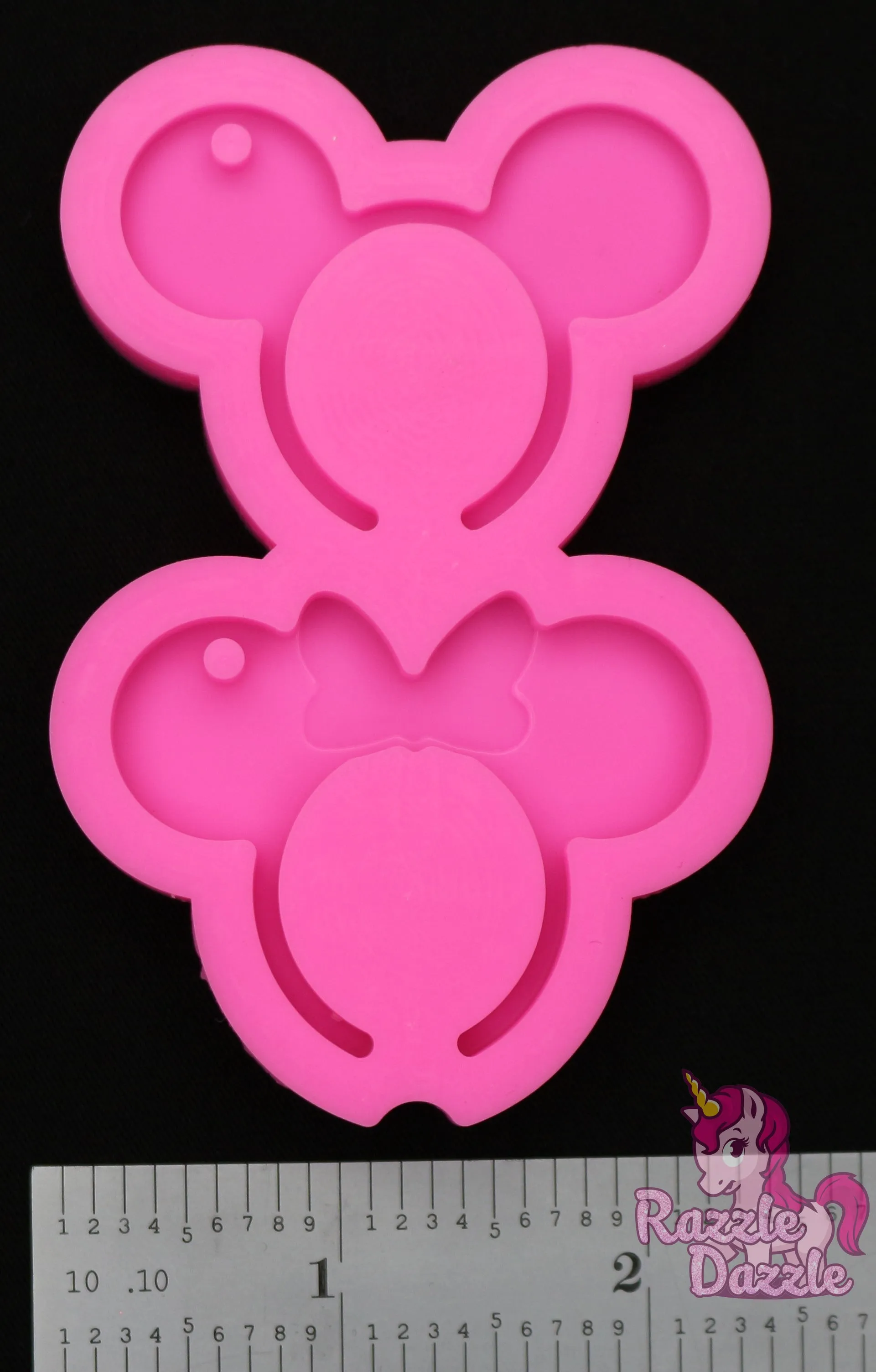 Boy and Girl Mouse Ear Headband Molds