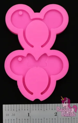 Boy and Girl Mouse Ear Headband Molds