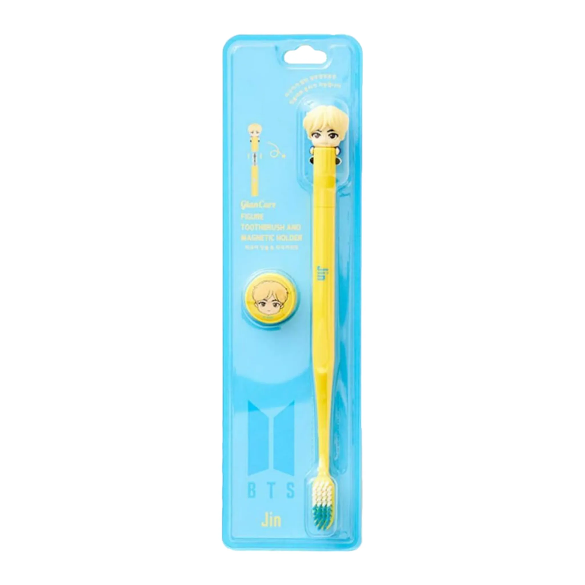 BTS Figure Toothbrush w/ Magnetic Holder