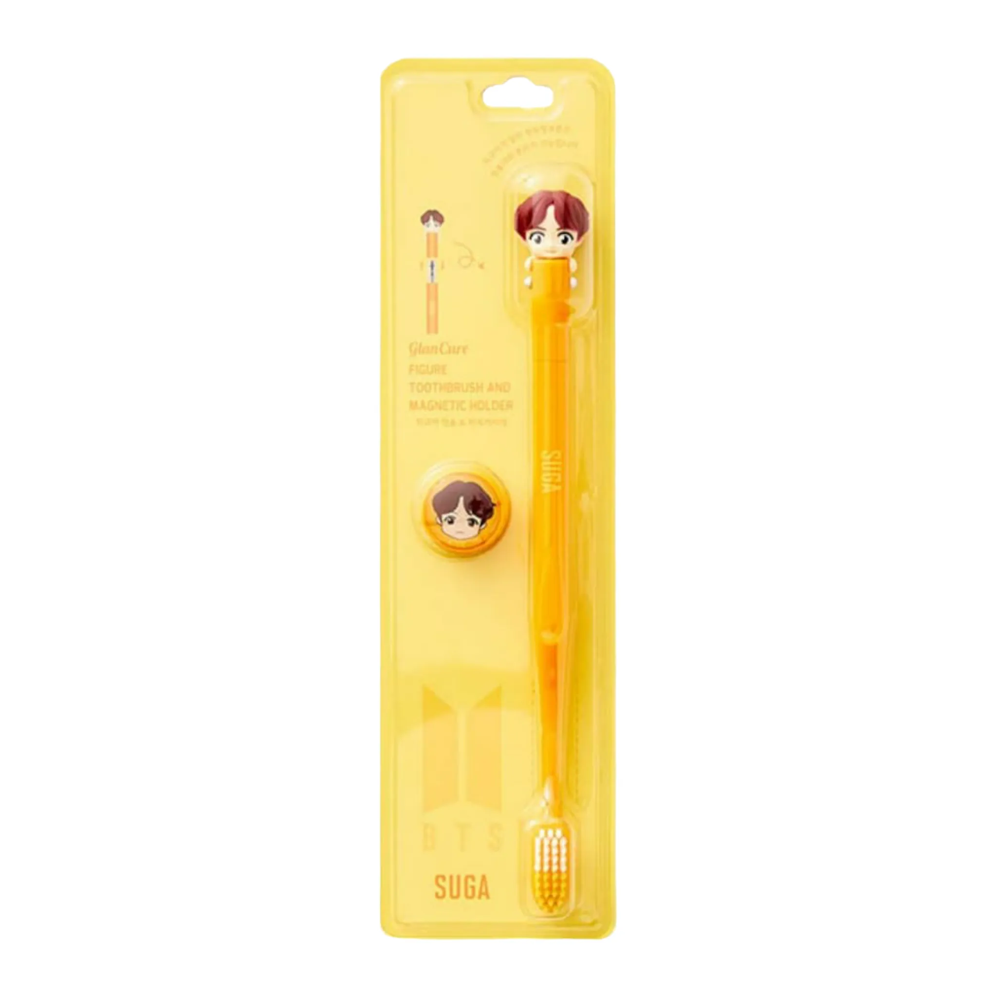 BTS Figure Toothbrush w/ Magnetic Holder