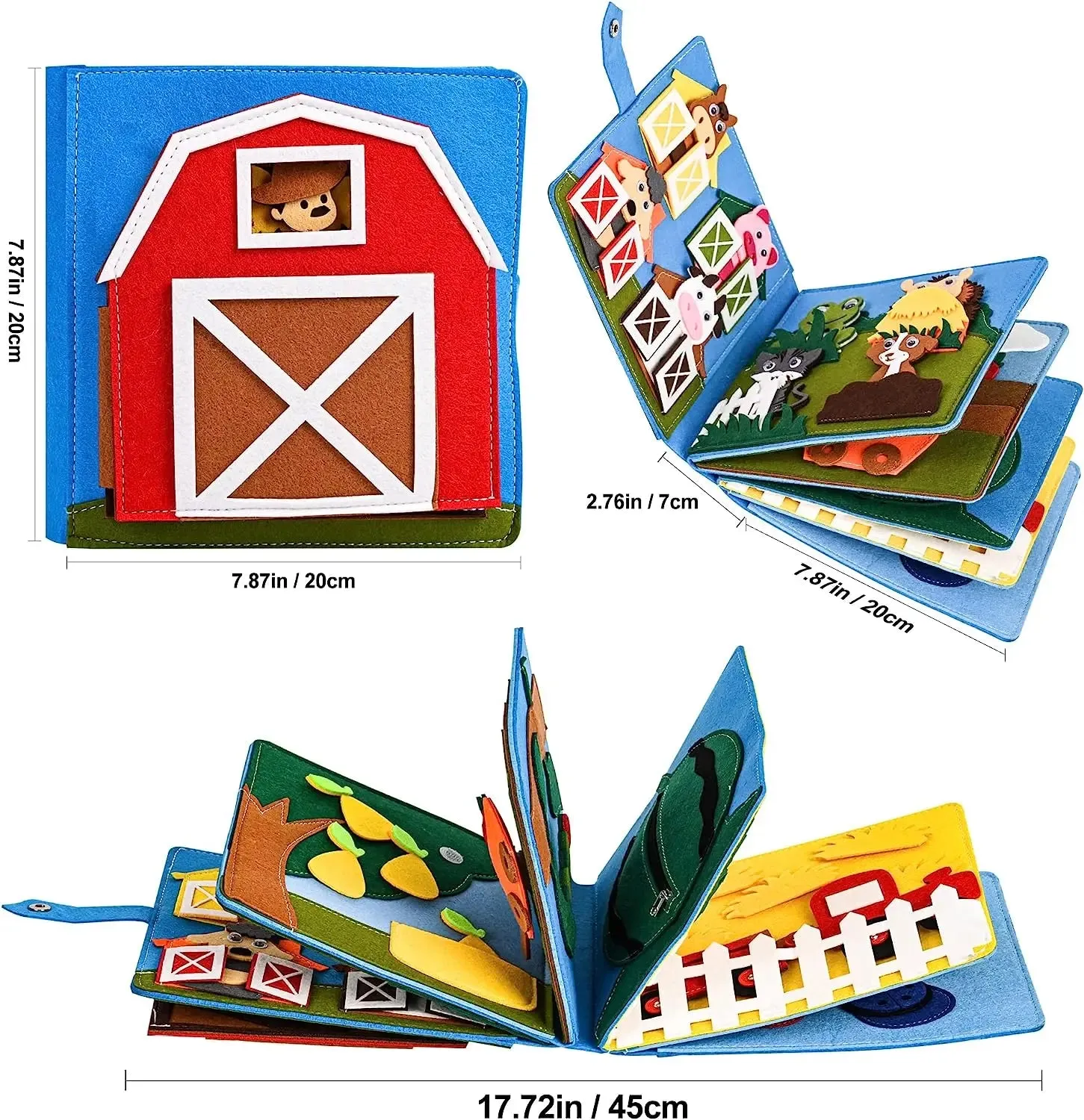Busy Board Farm Anima Activity Toy