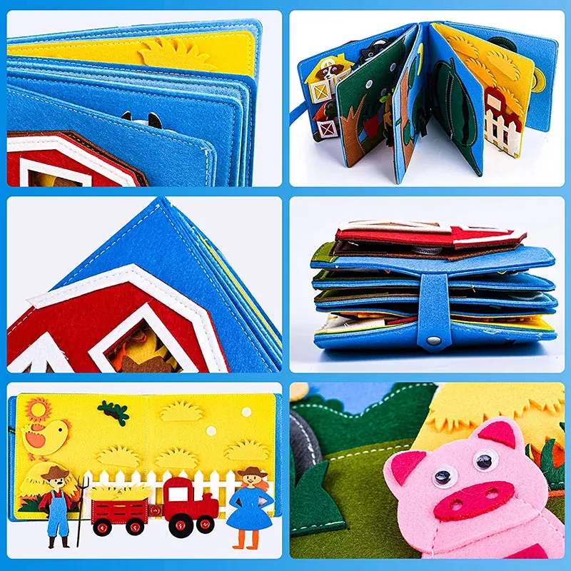 Busy Board Farm Anima Activity Toy