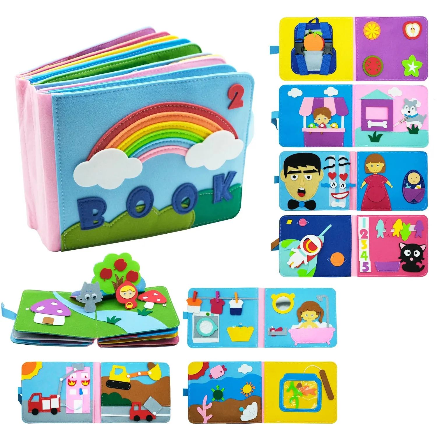 Busy Board Farm Anima Activity Toy