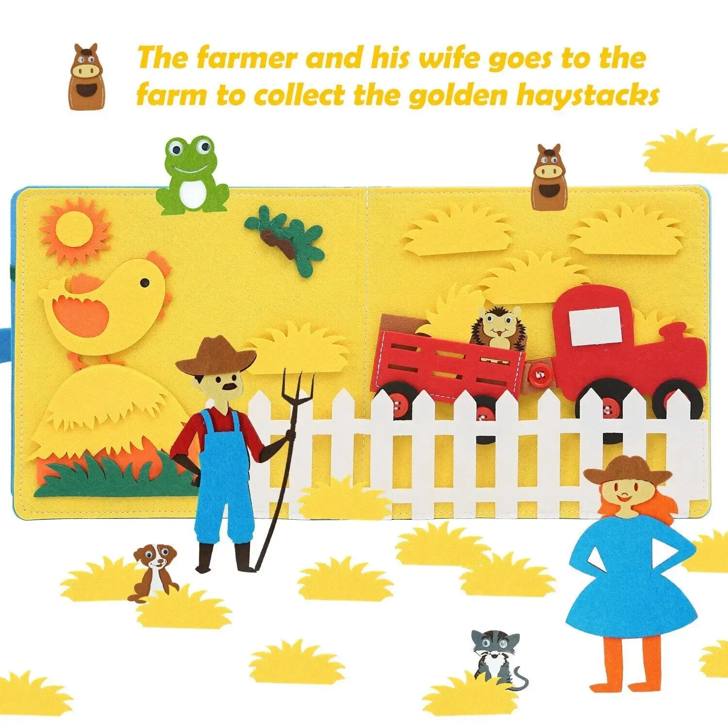 Busy Board Farm Anima Activity Toy