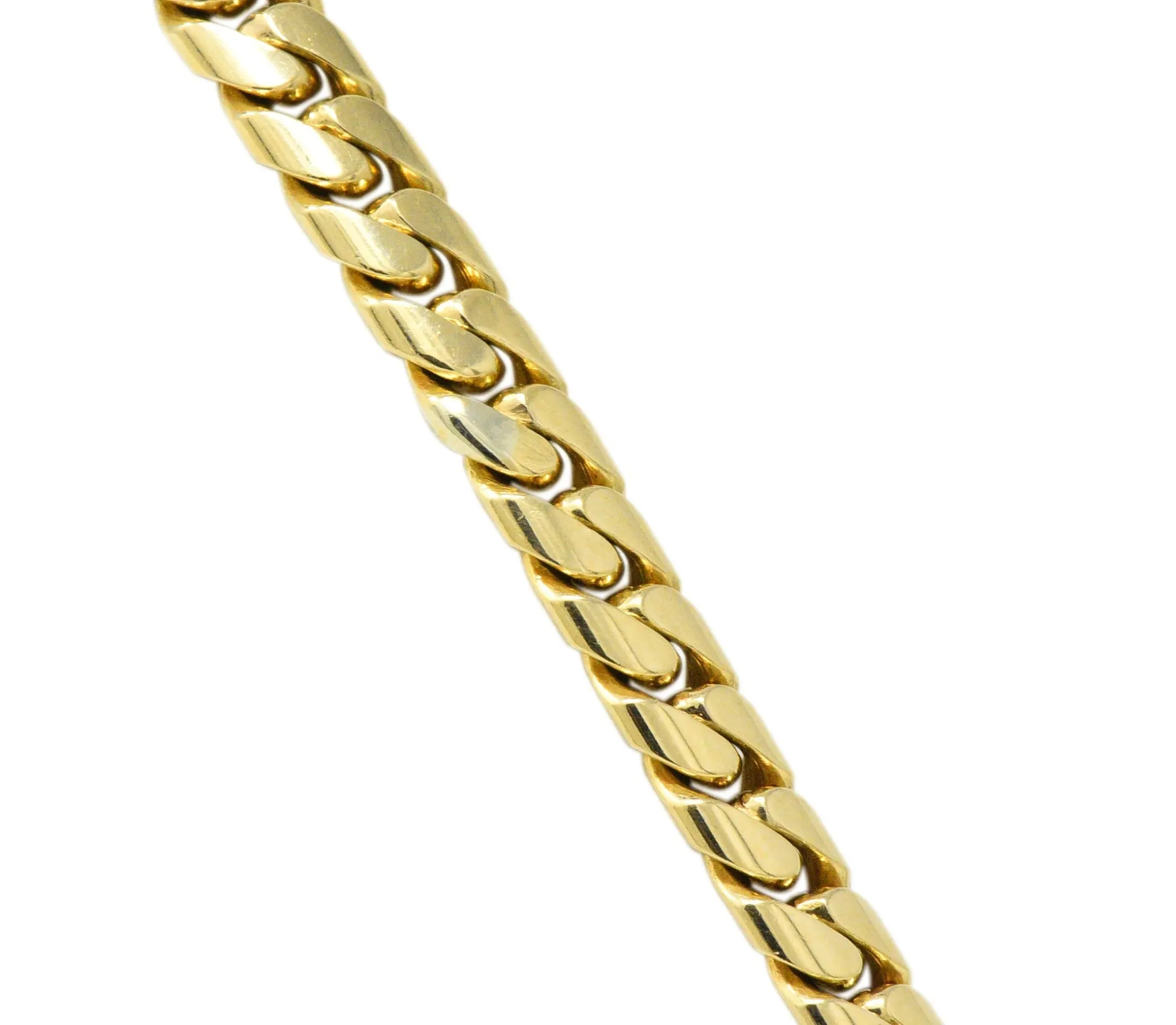 Cartier 1.70 CTW Diamond 18 Karat Two-Tone Gold Necklace