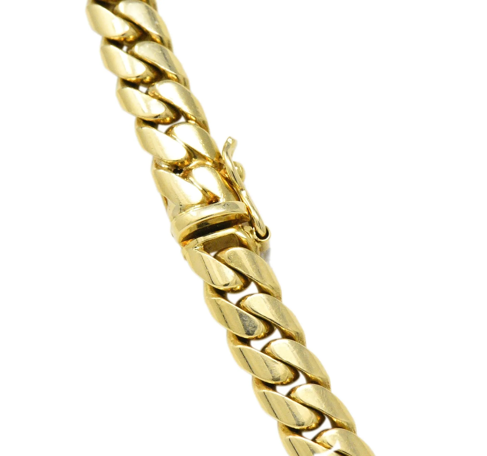 Cartier 1.70 CTW Diamond 18 Karat Two-Tone Gold Necklace