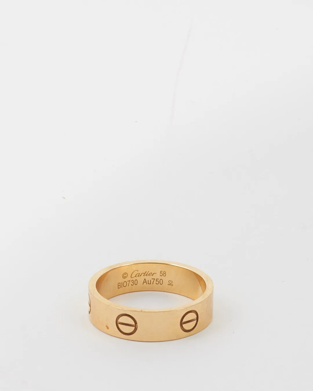 Cartier Yellow Gold Love Ring - 58