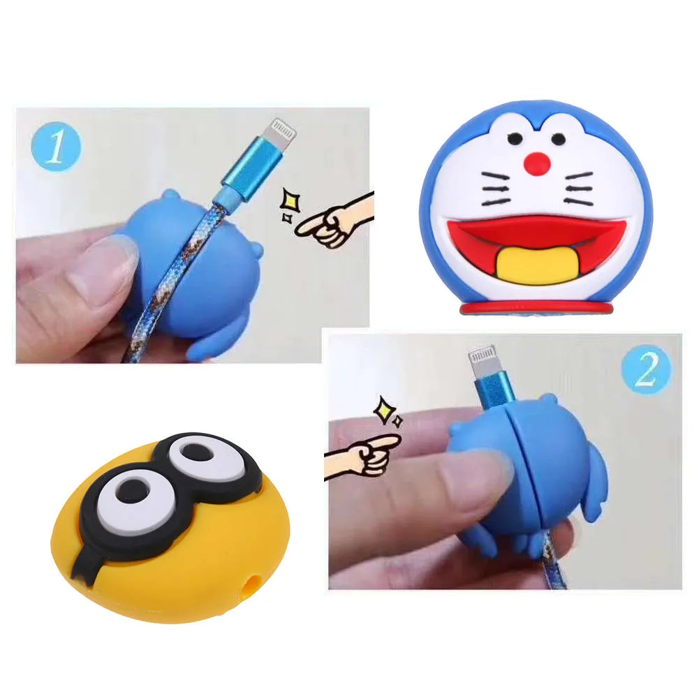 Cartoon Cable Bite for iPhone Cable Cord Animal Phone Accessories Protector