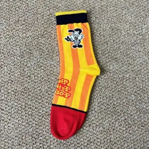 Cartoon Rabbit Striped Socks