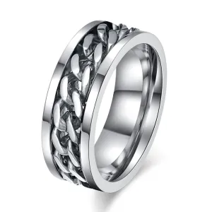 Chain Ring Men's Jewelry