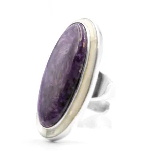 Charoite Ring
