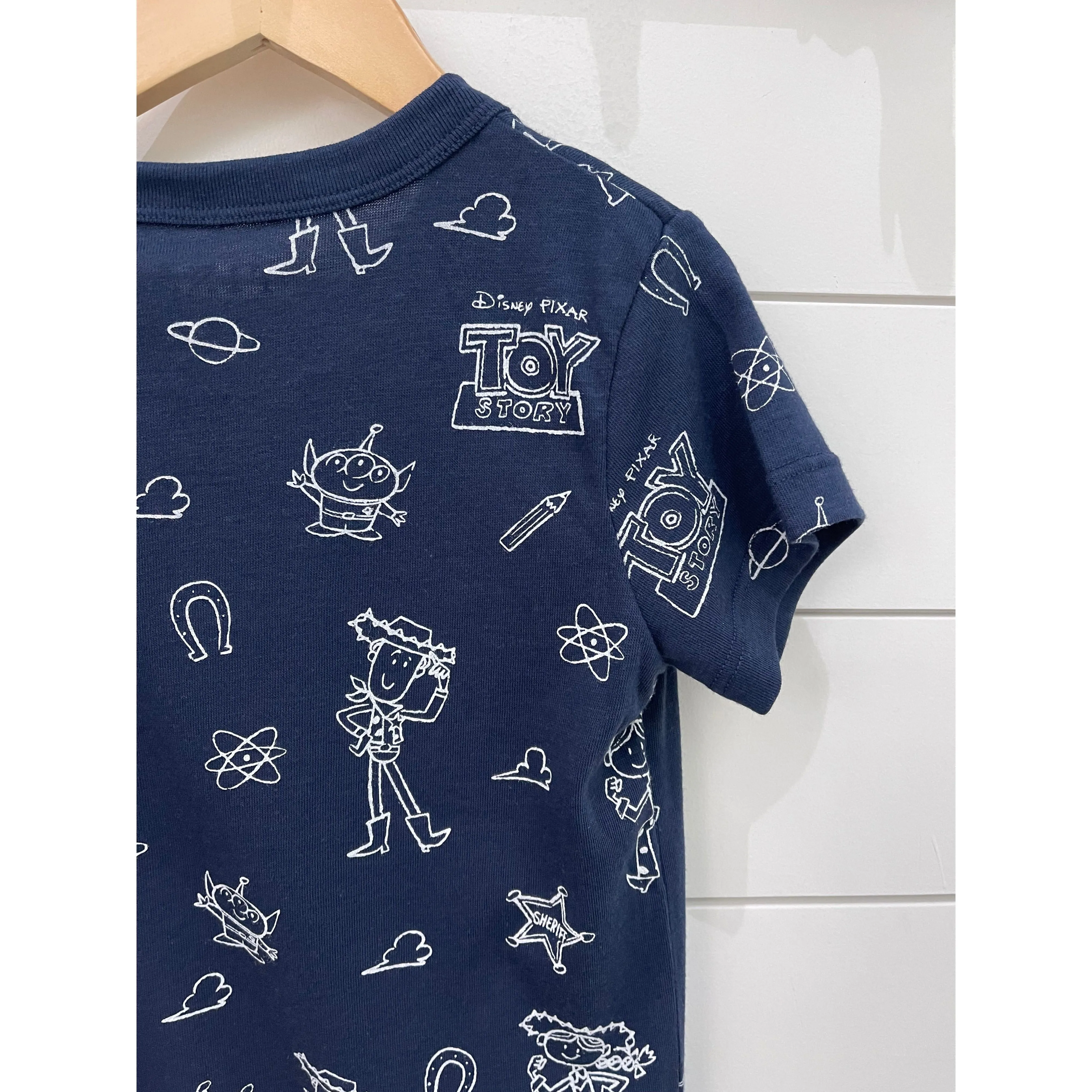 Chaser Boys Toy Story Doodle Pattern Tee
