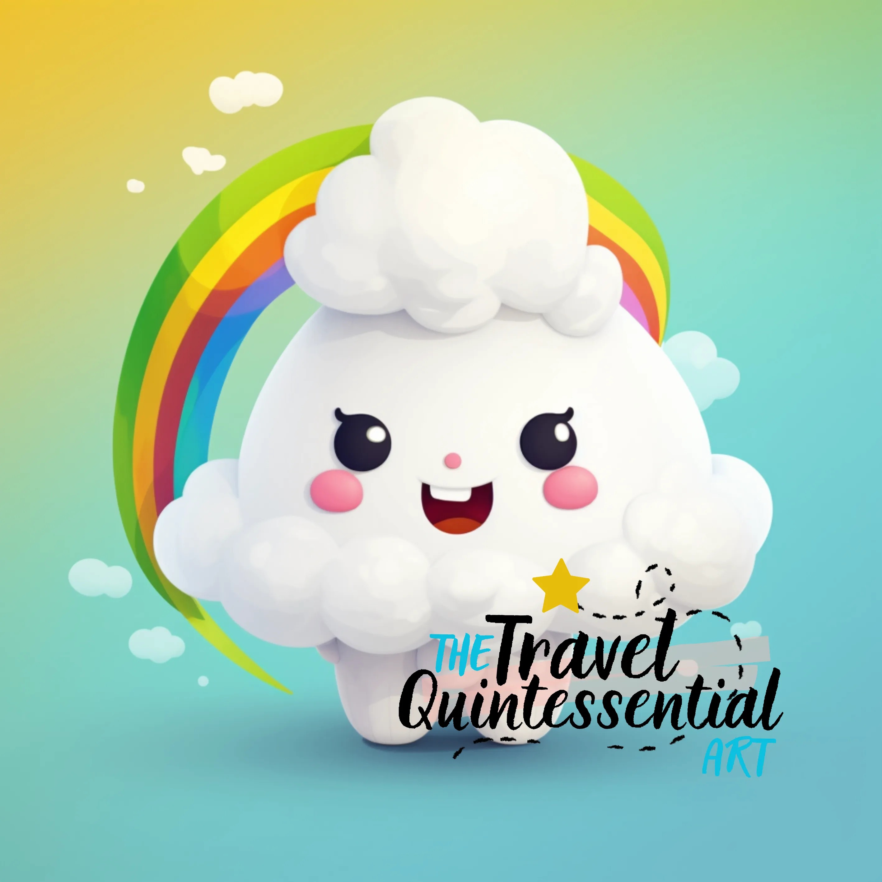 Clouds Cartoon Digital Art SETCM001