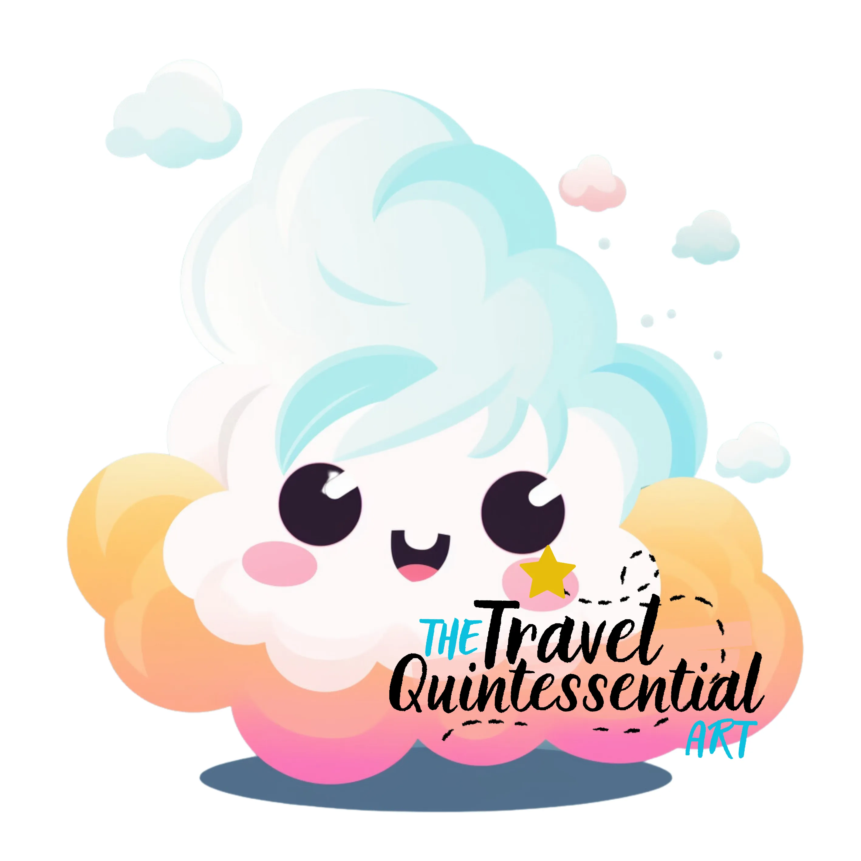 Clouds Cartoon Digital Art SETCM001