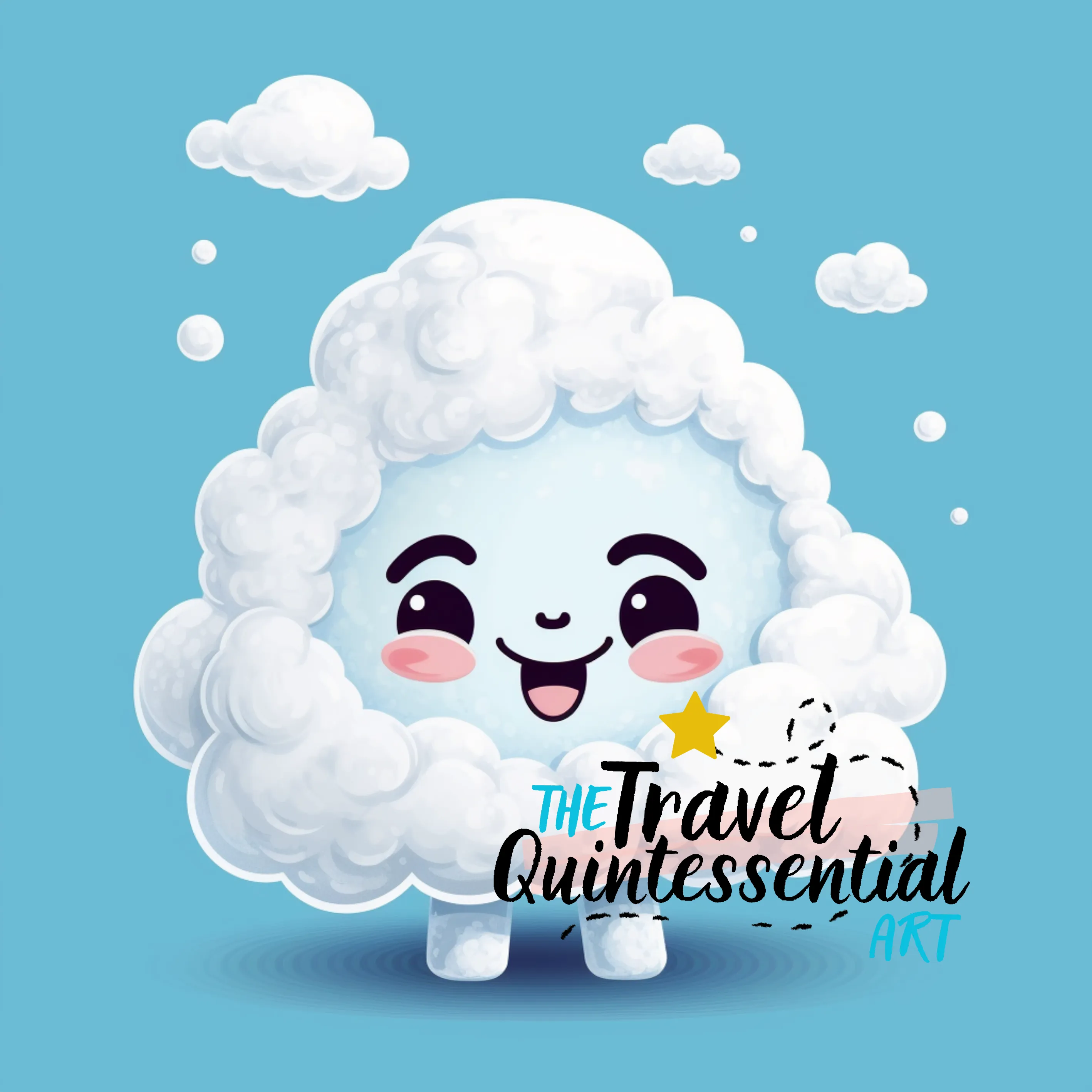 Clouds Cartoon Digital Art SETCM001