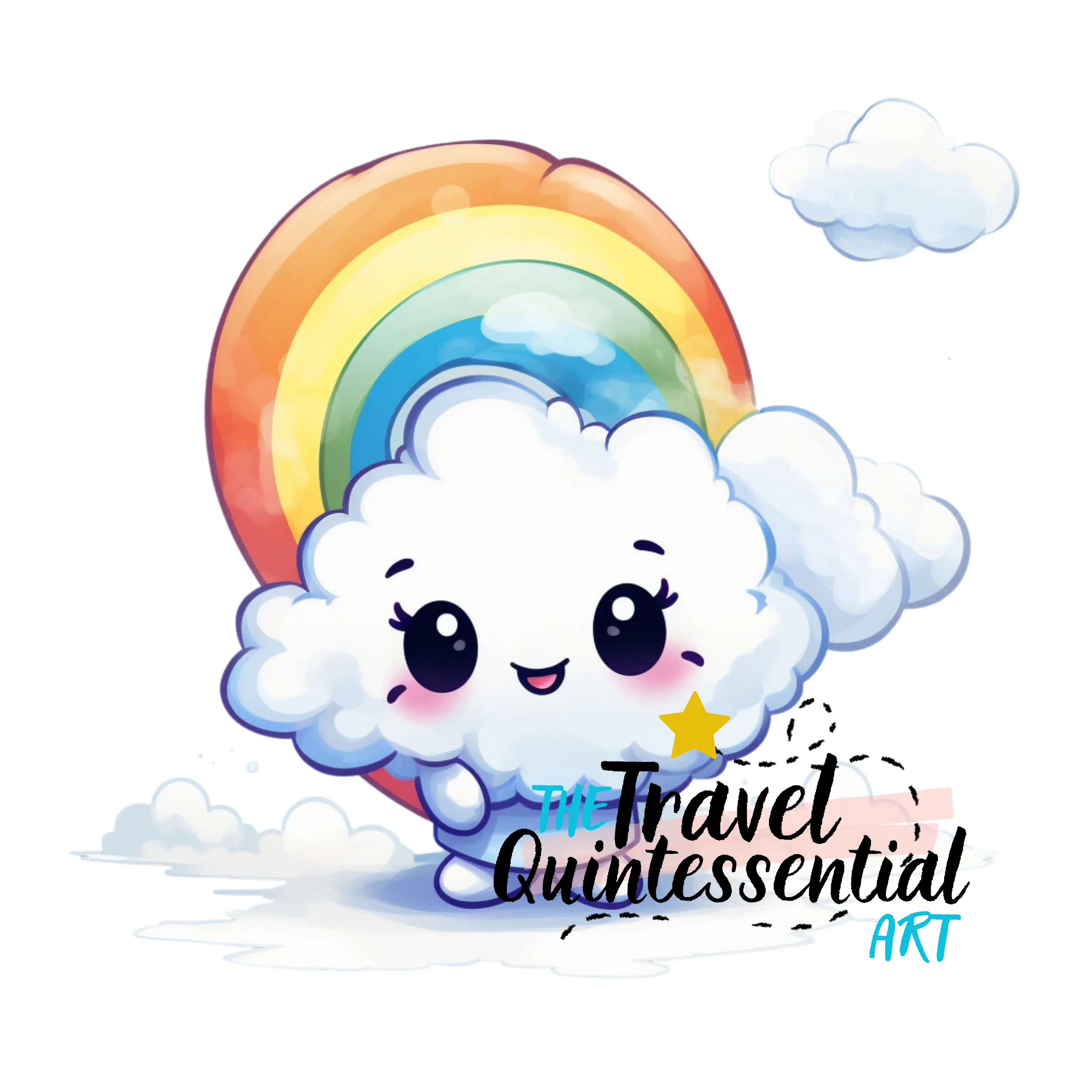 Clouds Cartoon Digital Art SETCM001