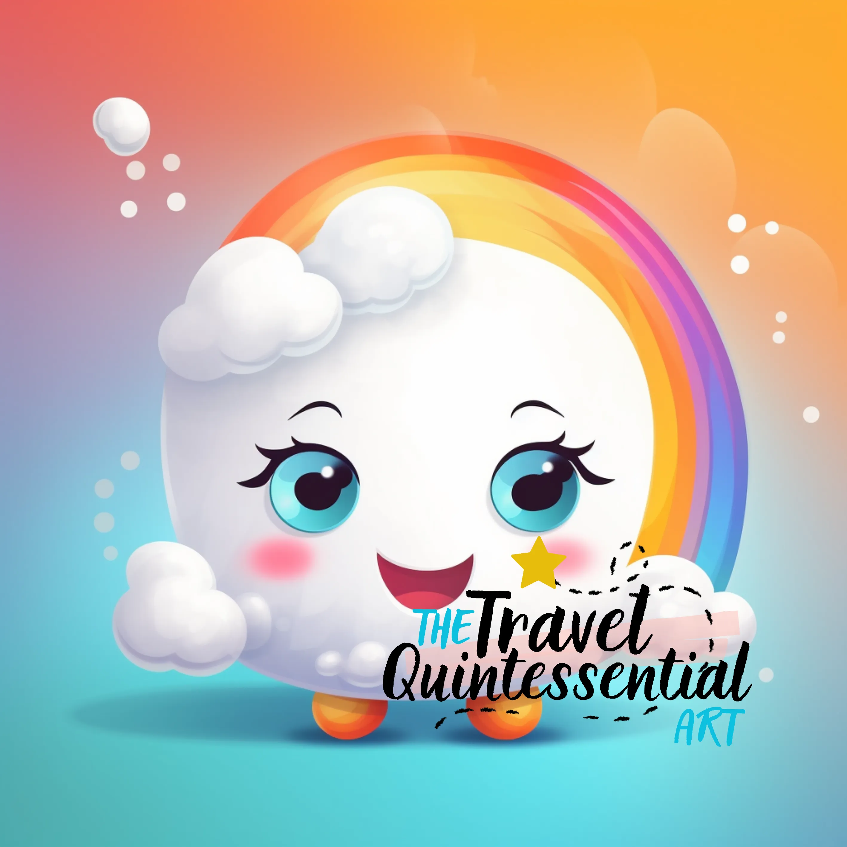 Clouds Cartoon Digital Art SETCM001