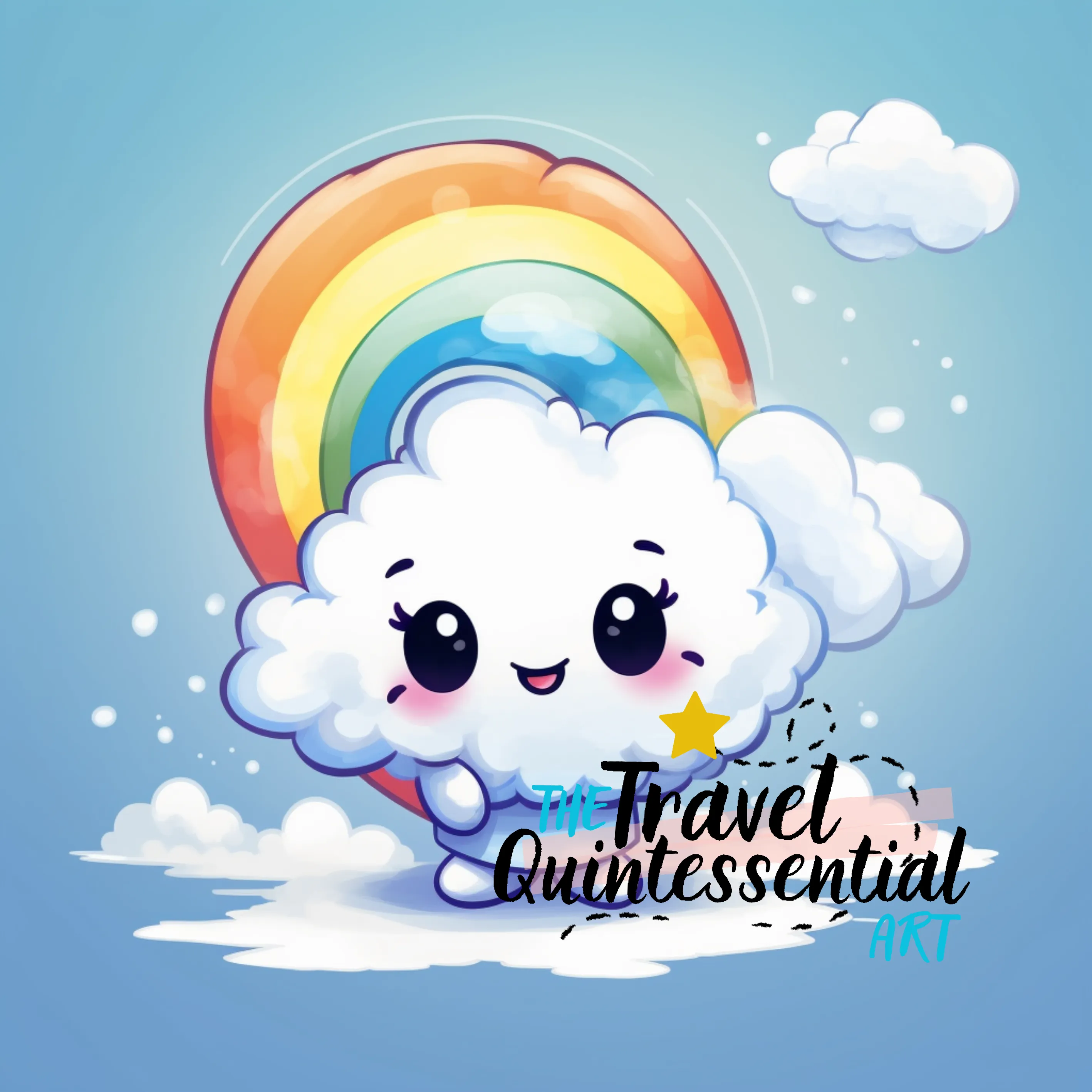 Clouds Cartoon Digital Art SETCM001