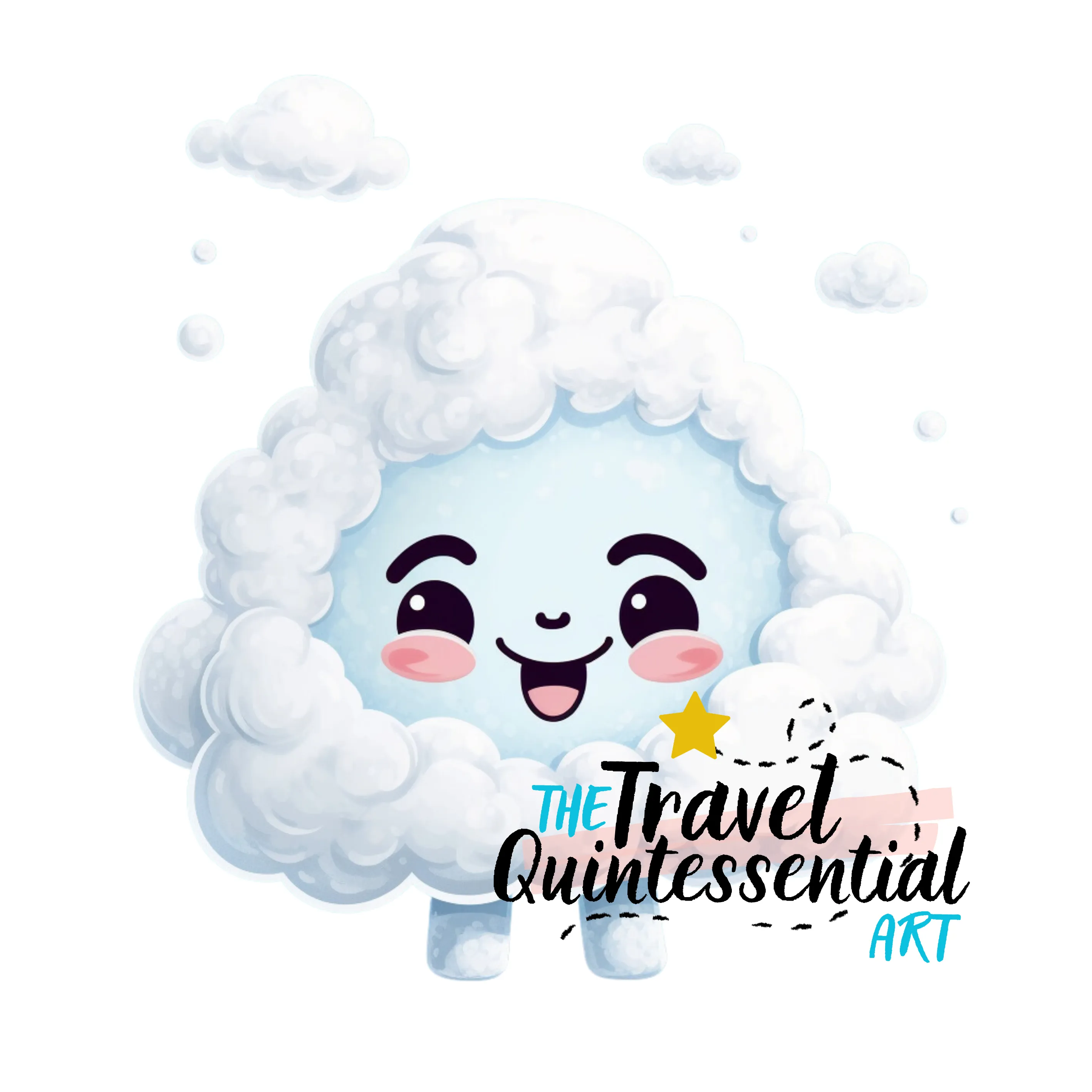 Clouds Cartoon Digital Art SETCM001