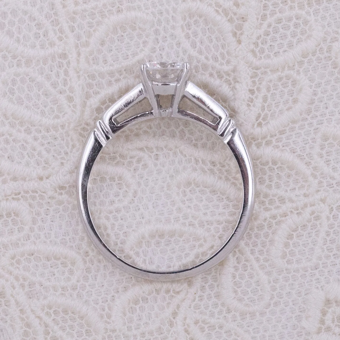 Colorless 1.09 Carat Diamond Ring