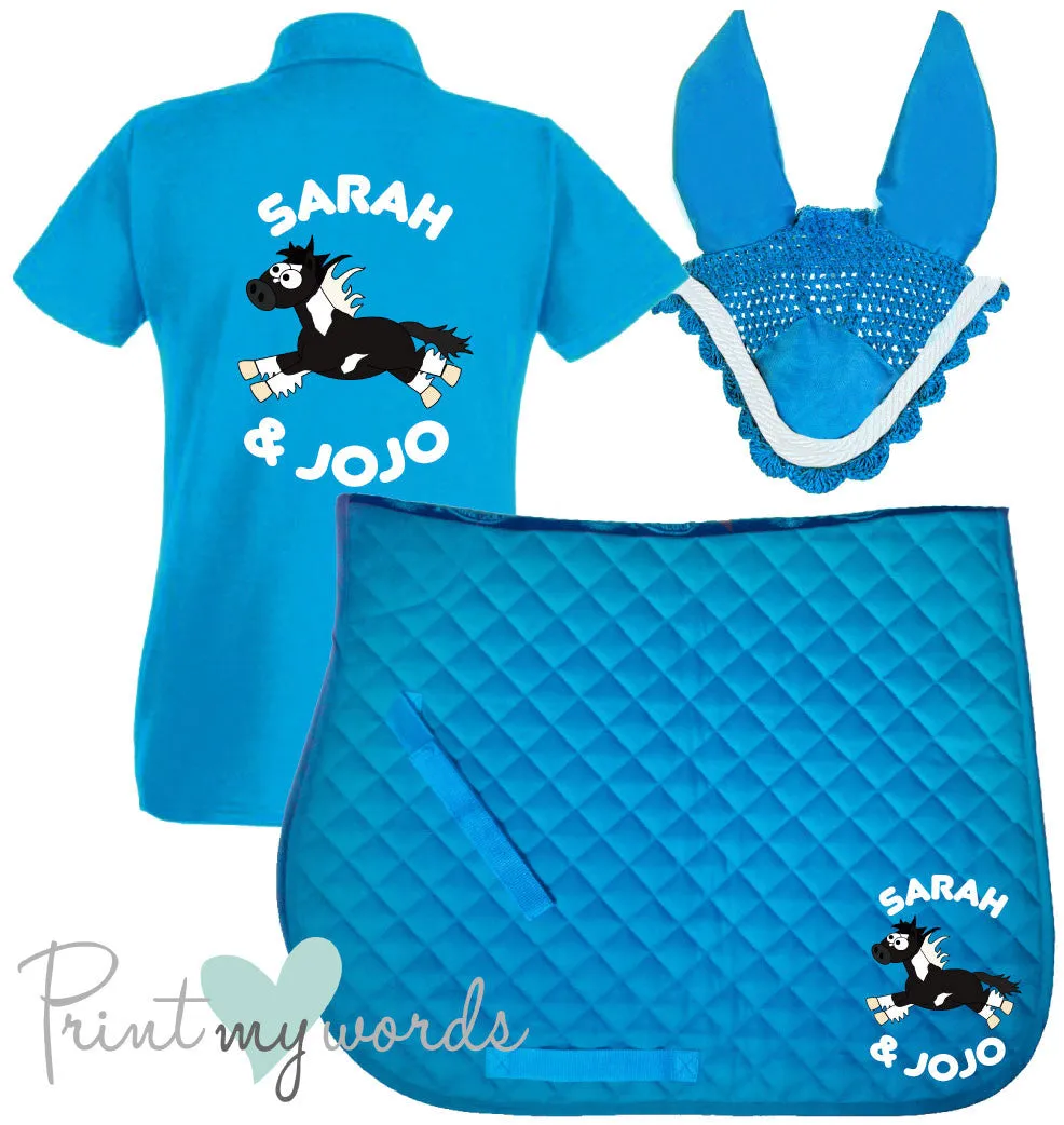 'Cora' Ladies Personalised Matching Equestrian Set - Plodders Design