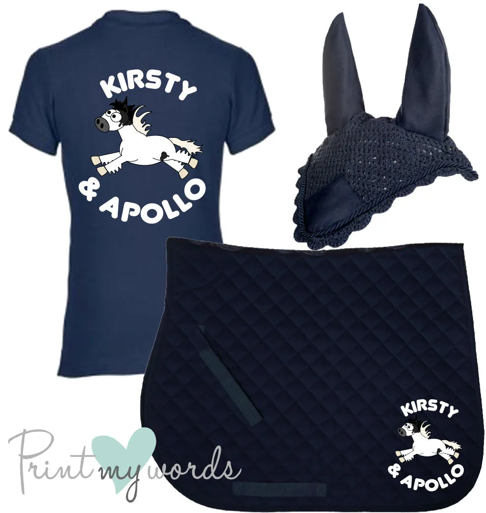'Cora' Ladies Personalised Matching Equestrian Set - Plodders Design