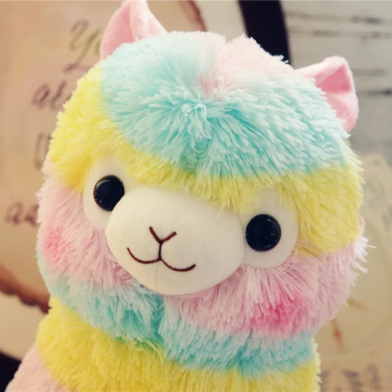 Cute Alpaca Stuffed Plush Animal Doll Toy