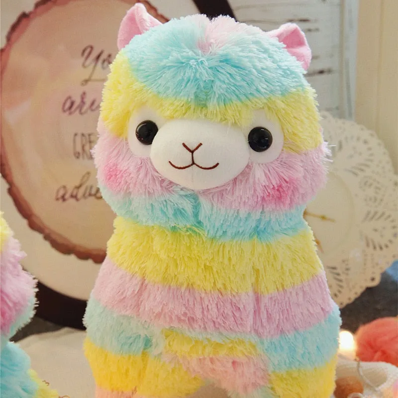 Cute Alpaca Stuffed Plush Animal Doll Toy