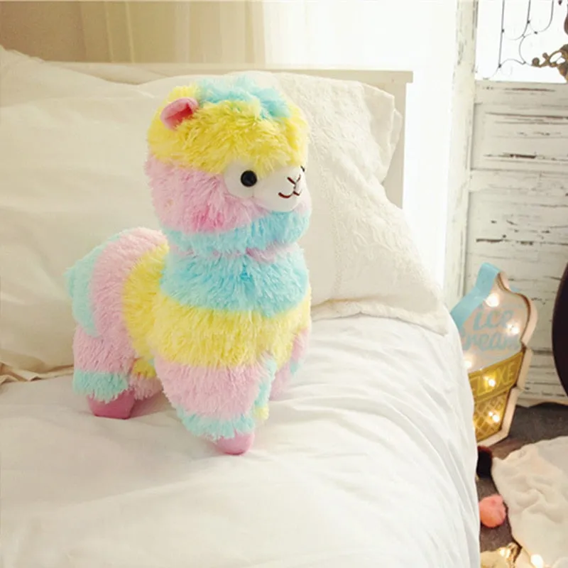 Cute Alpaca Stuffed Plush Animal Doll Toy